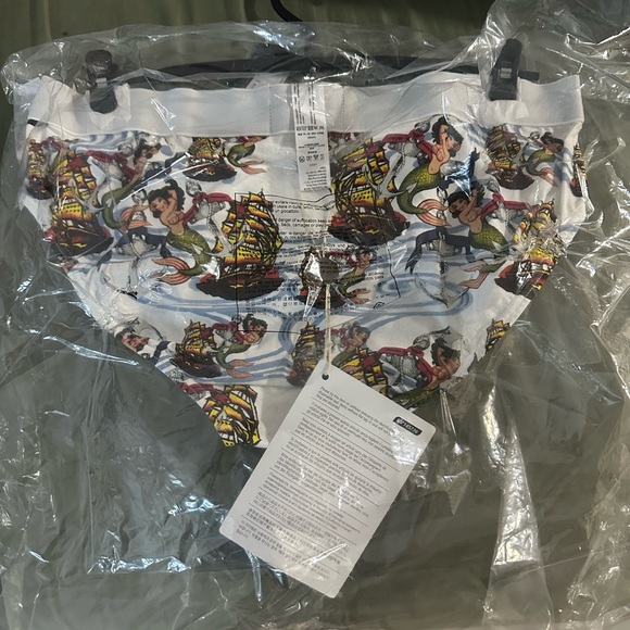 Emporio Armani Multicolor Graphic Briefs - Picture 2 of 4